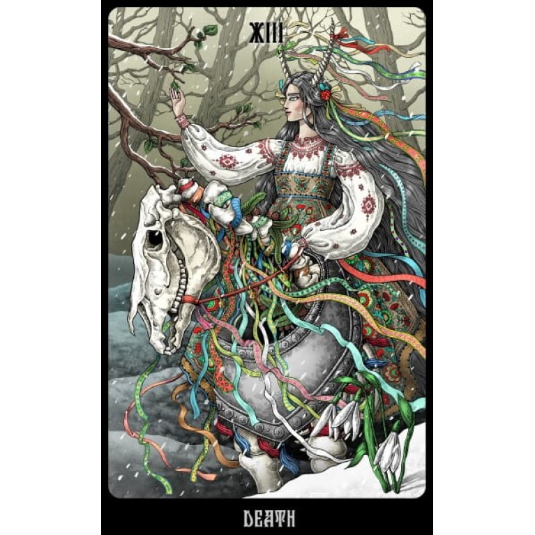 Славянские Легенды Таро (Черный срез) / The Slavic Legends Tarot (Black ...